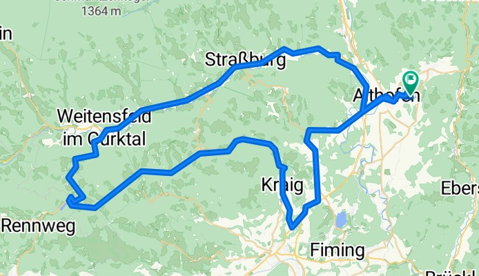 Althofen-Goggausee-Gurktal-Althofen