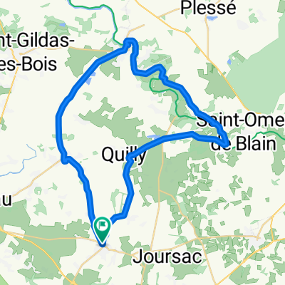 campbon canal guenrouet ste Anne et retour