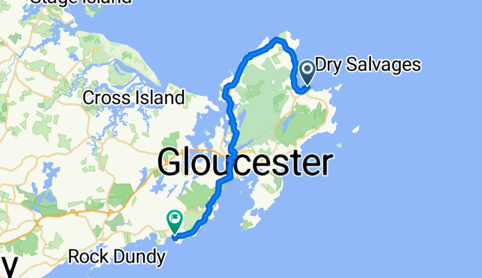 68 Bearskin Neck, Rockport to 4 Raymond St, Gloucester