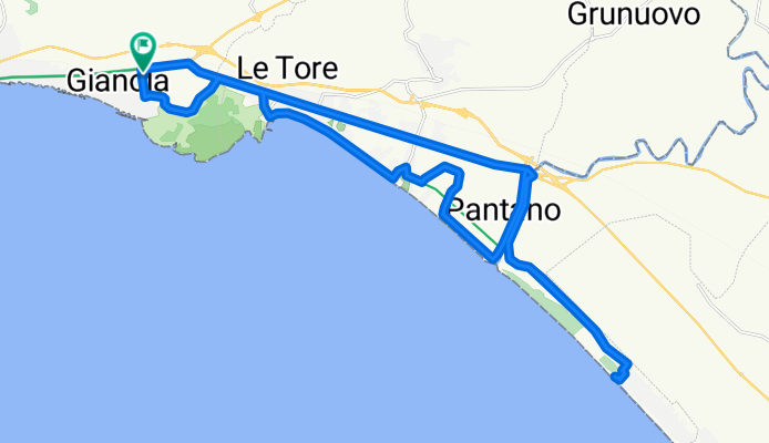 Da Via Gianola 15, Formia a Via Gianola 15, Formia