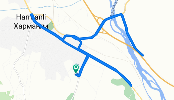 ulitsa Iskar 6, Harmanli to zhk Izgrev, Harmanli