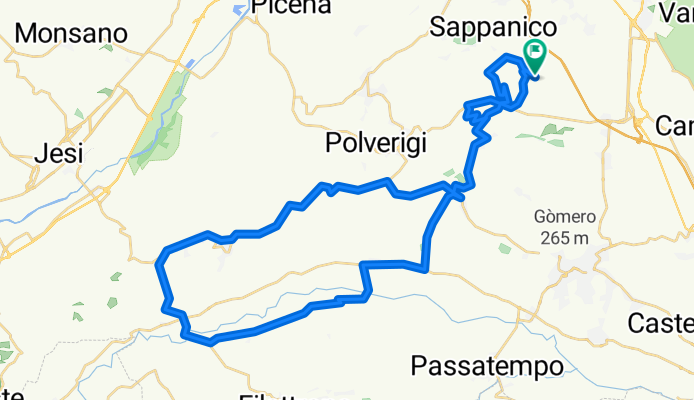 montesicuro- s.pietro -s.m.nuova- montesicuro
