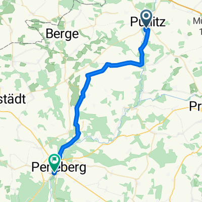 Siedlung Rechts 19A, Putlitz nach August-Bebel-Straße, Perleberg