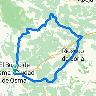 Burgo de Osma-Calatañazor-Burgo de Osma 80km