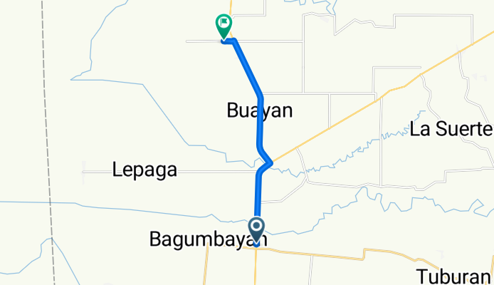 Digos - Sultan Kudarat Road, Tulunan to Unnamed Road, M'lang