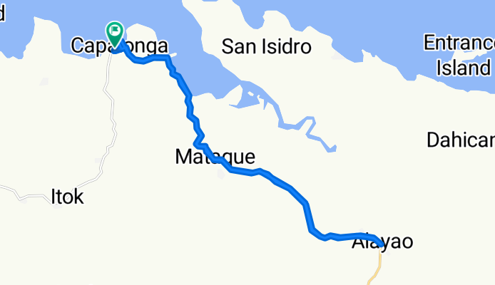 Lapak Street, Capalonga to Lapak Street, Capalonga