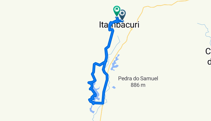 De Rua Manoel Magalhaes, 128, Itambacuri a Travessa José Masud Abu Kamel, 1–79, Itambacuri