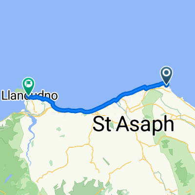 Station Road, Talacre to Mostyn Street 53-55