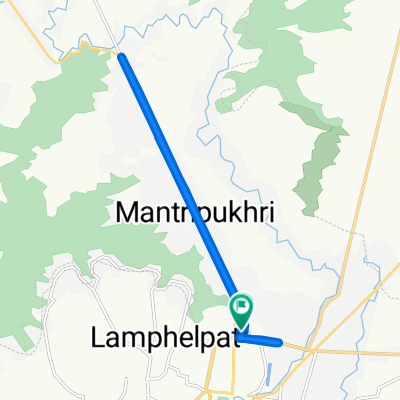 Chingmeirong Road, Imphal to Chingmeirong Road, Imphal