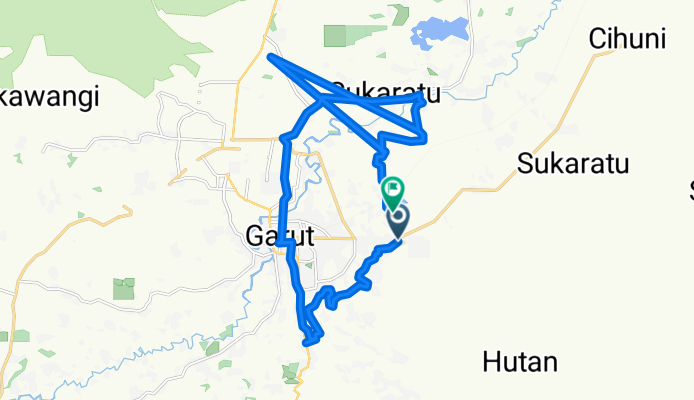 Tanjungsari, Kecamatan Karangpawitan to Jalan Cibangban, Kecamatan Karangpawitan