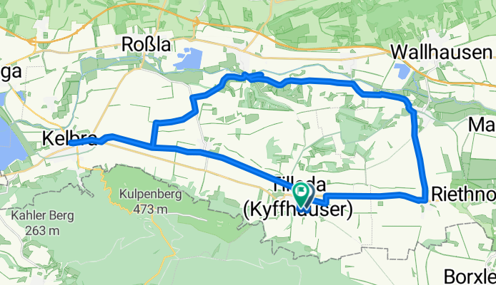 Kelbra-Bennungen-Brücken-Tilleda