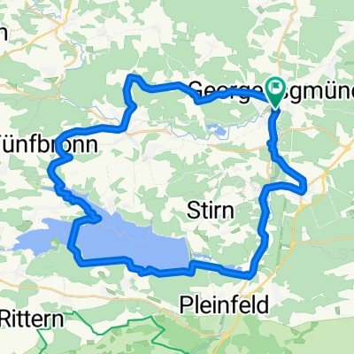 F50SW42Rundtour Georgensgmünd- Brombach -Georgensgmünd