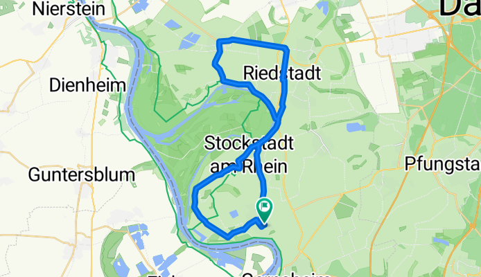 Sudetenstraße 19, Biebesheim am Rhein nach Sudetenstraße 19, Biebesheim am Rhein