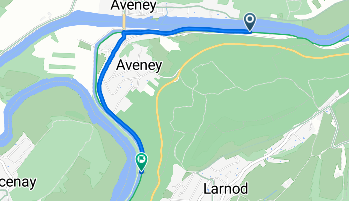 Itinéraire à partir de 36–54 Rue de Beure, Avanne-Aveney
