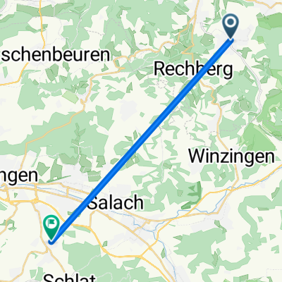 Moderate Route in