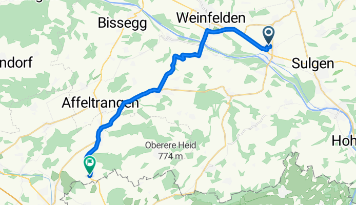 Nelkenstrasse 20, BĂĽrglen nach Langacker 1, Bettwiesen