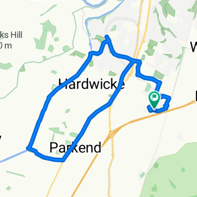 M5, Stonehouse to 4 Lutra Close, Gloucester
