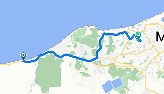 De E15, Manta a Avenida 30, Manta