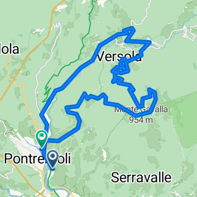 Pontremoli-Groppoli-Toplecca di Sopra-Lagarghena-Argenzio-Pontremoli