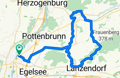 Route in der Bikemap App öffnen