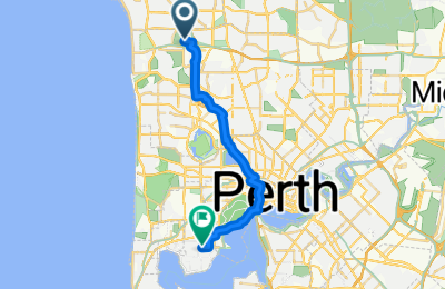 Route in der Bikemap App öffnen