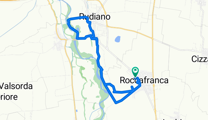 Da Via Papa Luciani 4, Roccafranca a Via Breda 15, Roccafranca