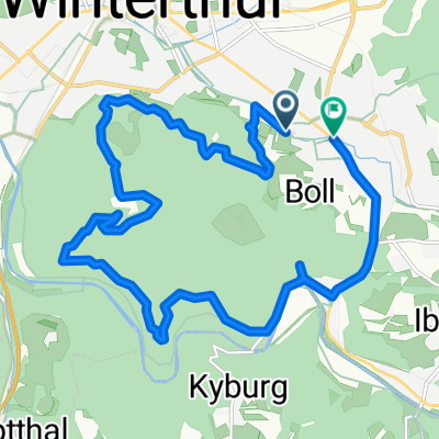 Itinéraire vers Hinterdorfstrasse, Winterthur