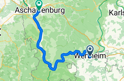 Route in der Bikemap App öffnen