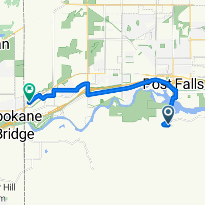 655 S Penny Ln, Post Falls to 6902 W Seltice Way, State Line