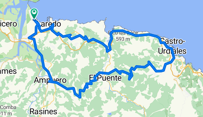 Laredo-Castro-Ampuero-Laredo
