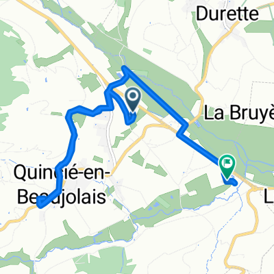 De 240 Route de Pontcharra, Quincié-en-Beaujolais à 403 Route de Saint-Vincent, Quincié-en-Beaujolais