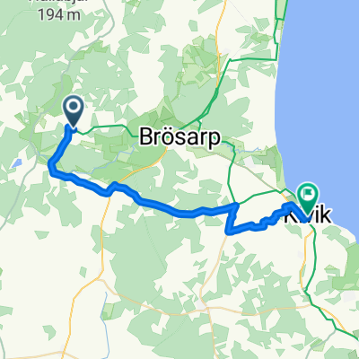 Bertilstorp 257, Brösarp to Killebacken 3, Kivik