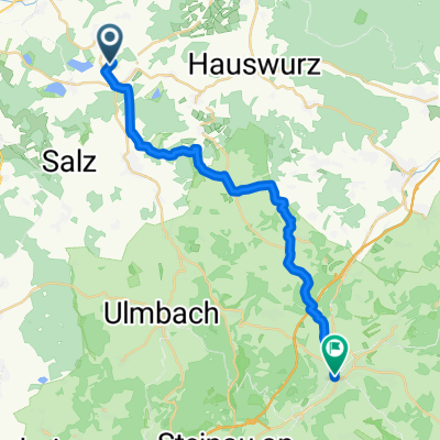 Von Niedermoos nach Schlüchtern