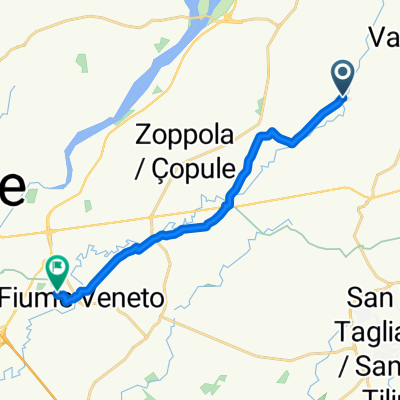 Route von Via Maggiore 20, San Lorenzo