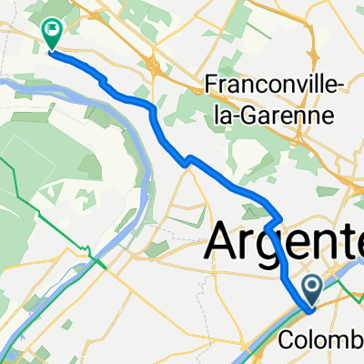 De 3 Boulevard Louis Seguin, Colombes à Rue Henri Verneuil, Herblay