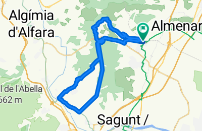 Route in der Bikemap App öffnen
