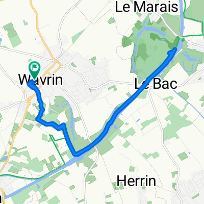 De 8 Cité Ampère, Wavrin à 7 Cité Ampère, Wavrin
