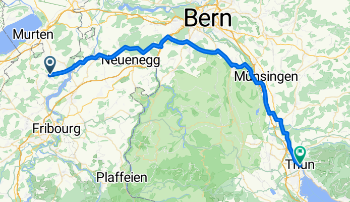 Spielacher 43, Gurmels nach Rathausplatz 1, Thun