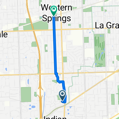 900–902 Red Oak Dr, Western Springs to 4400–4424 Grand Ave, Western Springs