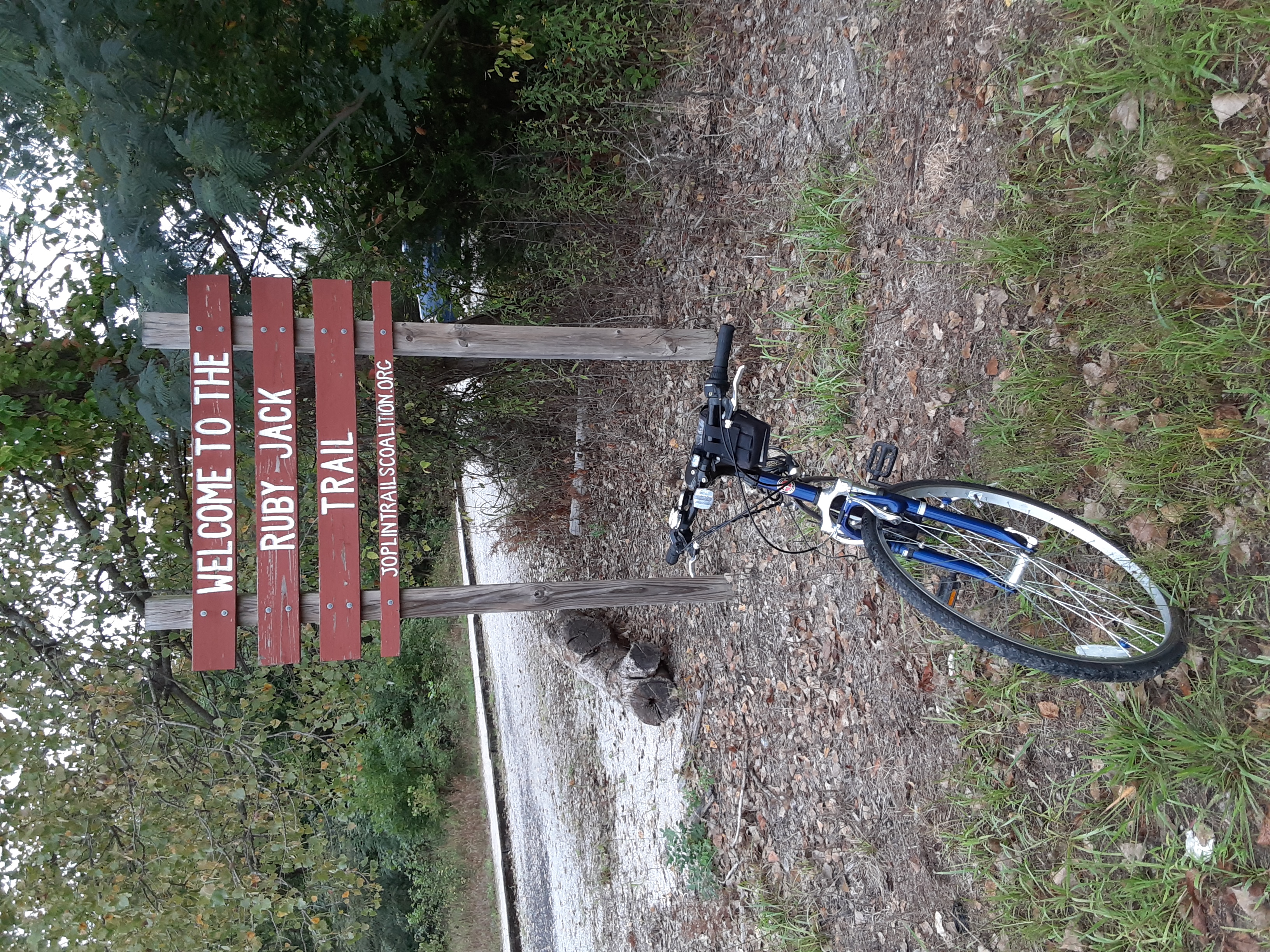 Rode 6 miles on Ruby Jack Trail in Oronogo, MO.