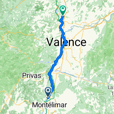 Itinéraire vers 5 Rue des Terres Blanches, Larnage