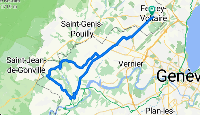 De 14 Rue Condorcet, Ferney-Voltaire à 19 Chemin Florian, Ferney-Voltaire