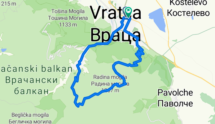 Open this route in Bikemap Web