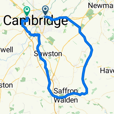 Cambridge to Saffron Walden