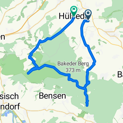 Bussenmühle 1, Hülsede nach Über der Beeke 2, Hülsede