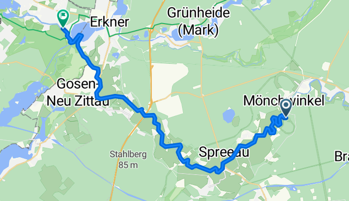 Kajak Tour Hangelsberg-Müggelspree