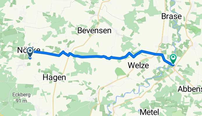 Bigartenbruch, Neustadt am Rübenberge nach Brückenstraße 11, Neustadt am Rübenberge