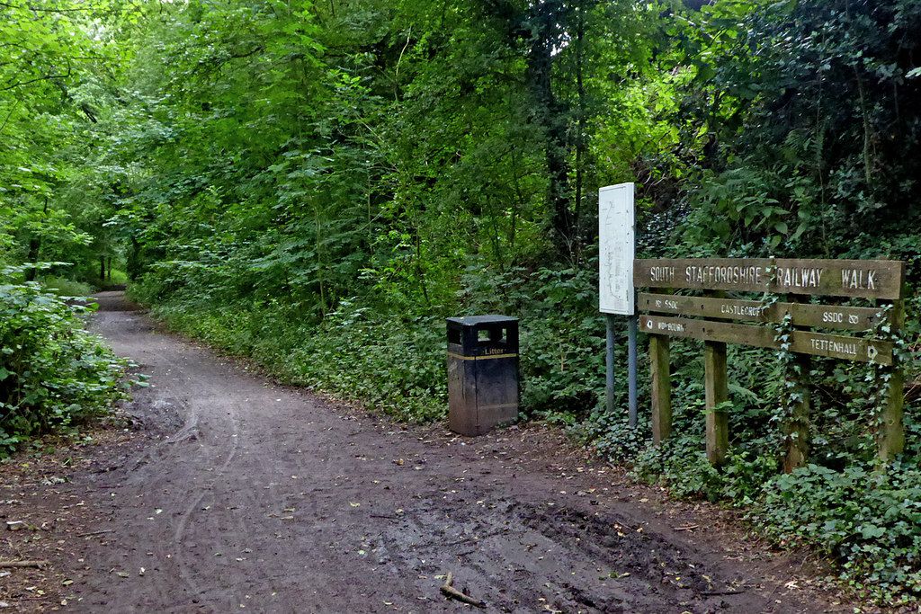 NCR81 and South Staffs Railway Walk Route