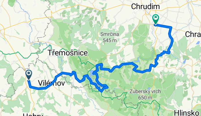 Přes Železné hory na Seč a Žumberk