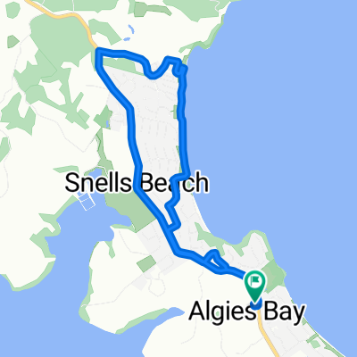 Mahurangi East Road 500, Algies Bay to Mahurangi East Road 500, Algies Bay